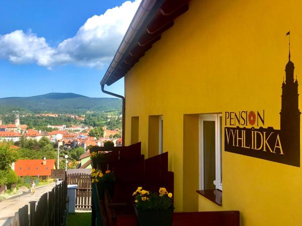 Pension Vyhlídka : photo 9 de la chambre chambre double avec balcon