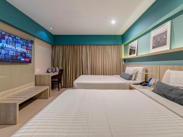 Monte Pascoal Praia Hotel Salvador : photo 3 de la chambre chambre double - vue latérale sur mer