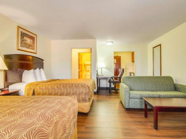 MainStay Suites Texas Medical Center/Reliant Park : photo 1 de la chambre suite avec 2 lits queen-size - accessible aux personnes à mobilité réduite - non-fumeurs
