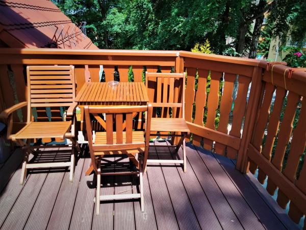 Dom Natury : photo 7 de la chambre chambre triple avec balcon