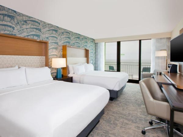 Holiday Inn Va Beach-Oceanside 21st St, an IHG Hotel : photo 3 de la chambre chambre double avec 2 lits doubles - douche accessible en fauteuil roulant - non-fumeurs