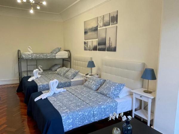 Blue Bairro Guesthouse : photo 3 de la chambre chambre deluxe avec 2 lits doubles