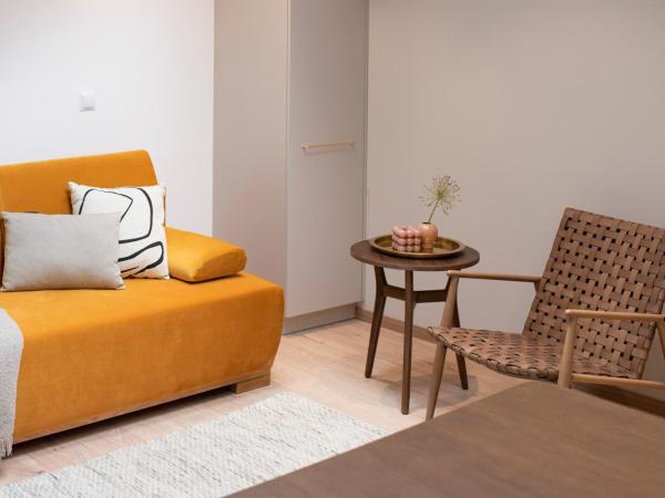 Monciak55 Sopot Apartments : photo 10 de la chambre studio avec canapé-lit