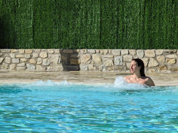 NilHotel Florence : photo 10 de la chambre chambre double avec accès piscine