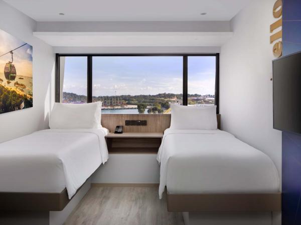 Travelodge Harbourfront Singapore : photo 2 de la chambre hébergement lits jumeaux sentosa