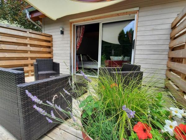 Au Coeur des Lacs - Chambres d'hôtes : photo 7 de la chambre chambre lits jumeaux supérieure - mérelle