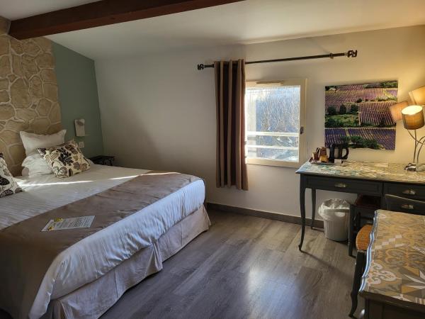 Logis Hotel Restaurant la Ferme : photo 6 de la chambre chambre lit king-size