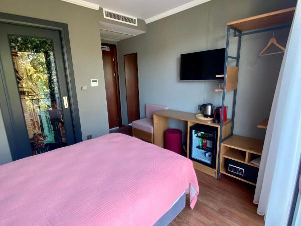 Istanbul Old City Colorful Houses Balat PETRION Hotel : photo 2 de la chambre chambre simple supérieure