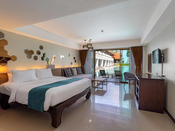 Khaolak Emerald Surf Beach Resort and Spa - SHA Extra Plus : photo 1 de la chambre chambre deluxe avec accès à la piscine - côté hive