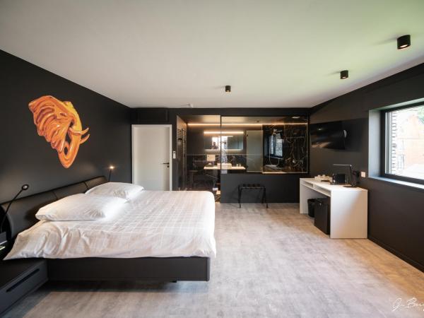 Boutique Hôtel, La Cour de la Reine, Rooftop city center : photo 8 de la chambre suite deluxe avec baignoire spa