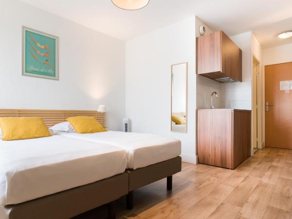 Appart'hotel Victoria Garden Pau : photo 6 de la chambre chambre double ou lits jumeaux