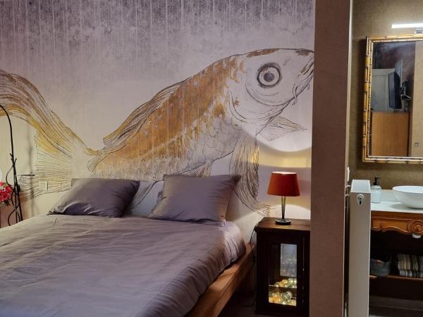 Logies La Chèvre Folle : photo 1 de la chambre chambre double deluxe avec douche