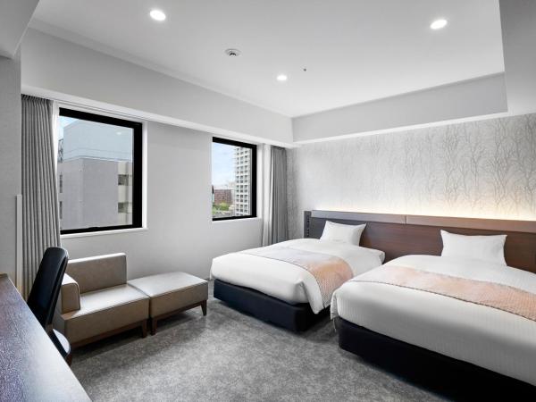 Daiwa Roynet Hotel Sapporo Nakajima Koen : photo 3 de la chambre chambre lits jumeaux de luxe - non-fumeurs