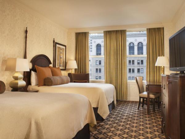 Omni San Francisco : photo 2 de la chambre chambre deluxe avec 2 lits doubles