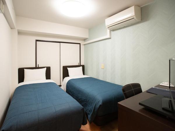 Business Inn Sennichimae Hotel : photo 2 de la chambre economy twin room - non-smoking - no daily cleaning