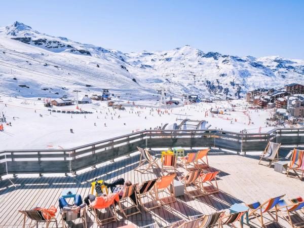 Fahrenheit Seven Val Thorens : photo 1 de la chambre chambre double - vue sur montagne