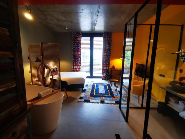 Hotel La Zoologie & Spa Bordeaux : photo 1 de la chambre chambre lits jumeaux deluxe
