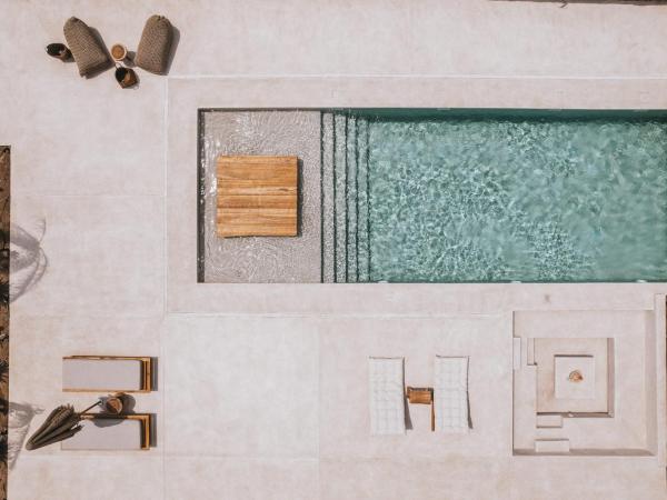 Cocopalm Villas Naxos : photo 10 de la chambre villa 2 chambres avec piscine privée et bain à remous