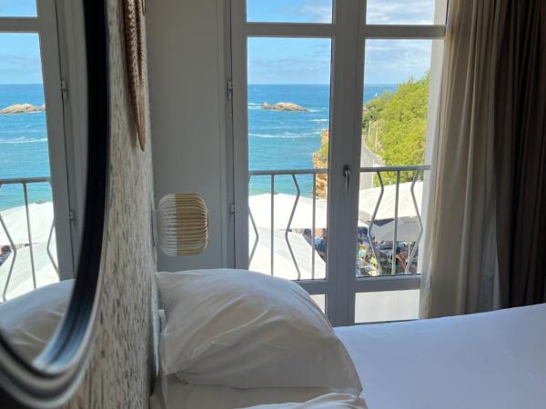 Hôtel Les Baigneuses de Biarritz : photo 4 de la chambre chambre double standard - vue sur océan