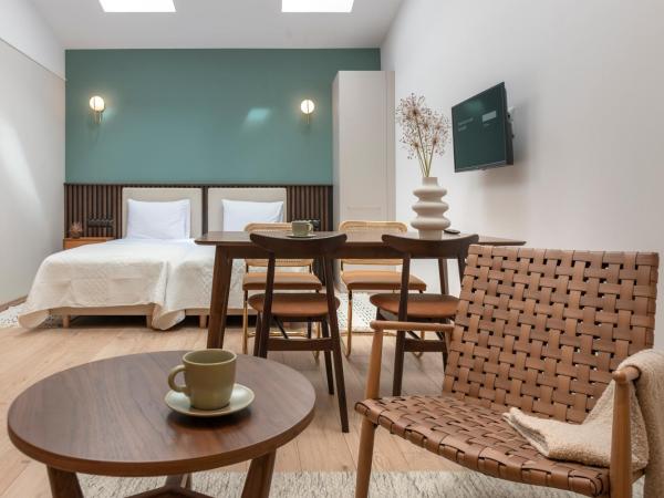 Monciak55 Sopot Apartments : photo 9 de la chambre studio avec canapé-lit