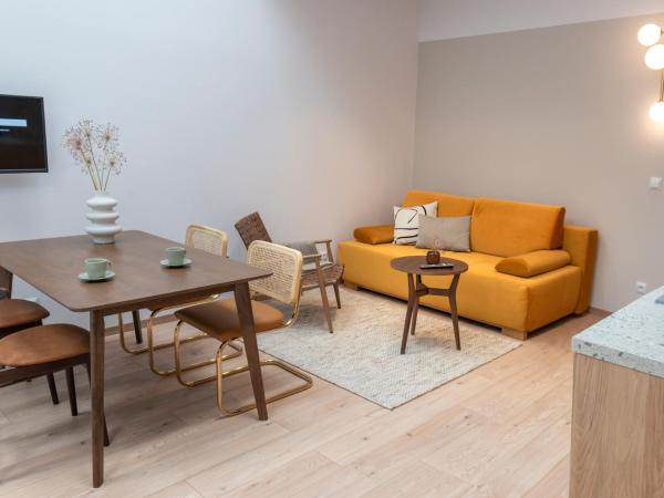 Monciak55 Sopot Apartments : photo 5 de la chambre studio avec canapé-lit