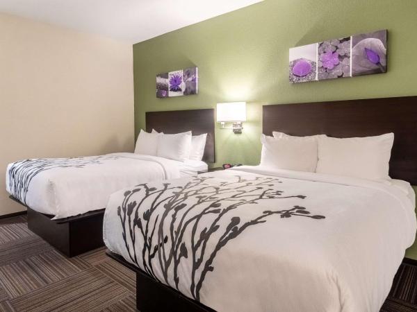 Sleep Inn Dallas Northwest - Irving : photo 8 de la chambre chambre quadruple avec 2 lits queen-size et baignoire - accessible aux personnes à mobilité réduite - non-fumeurs
