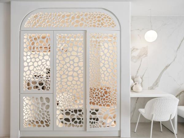 Lovia Mykonos : photo 6 de la chambre suite signature avec bain à remous - vue sur mer