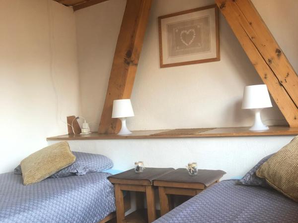 Central Hostel Chatel : photo 1 de la chambre chambre quadruple avec salle de bains privative