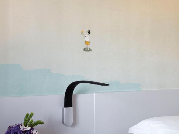 Hotel Alcyon : photo 5 de la chambre chambre supérieure - vue partielle sur mer (1er Étage)