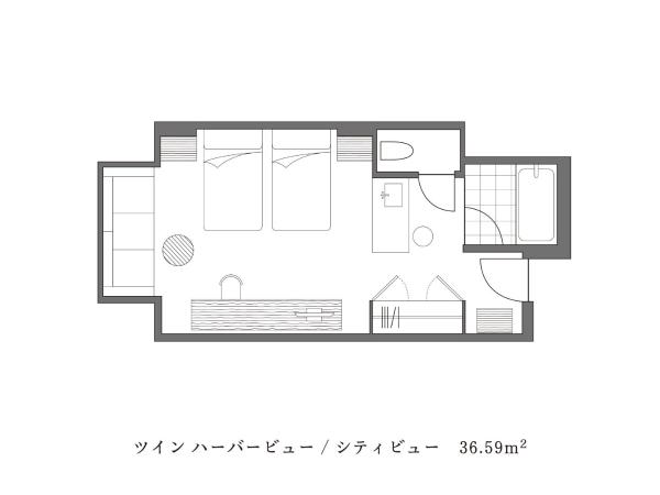 ORIENTAL HOTEL : photo 2 de la chambre oriental twin room - city side