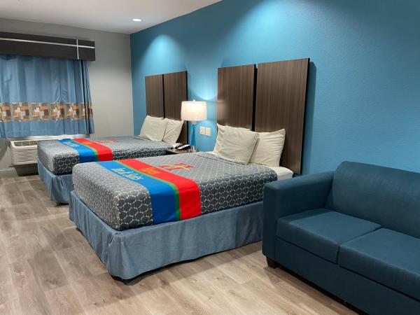 Haven Inn & Suites Downtown Houston. : photo 3 de la chambre chambre 2 lits queen-size - non-fumeurs