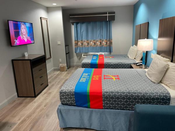 Haven Inn & Suites Downtown Houston. : photo 2 de la chambre chambre 2 lits queen-size - non-fumeurs