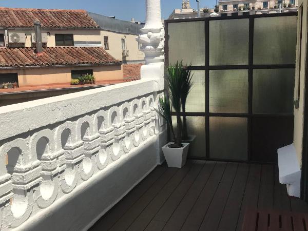 Madrisol : photo 4 de la chambre chambre double ou lits jumeaux avec terrasse