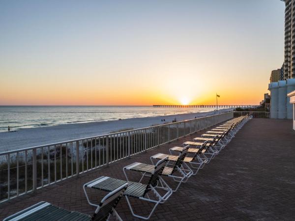 Flamingo Hotel & Tower : photo 1 de la chambre chambre double deluxe avec balcon - vue sur mer