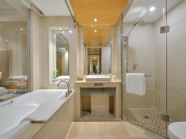 Bayshore Hotel Dalian : photo 5 de la chambre chambre lits jumeaux - vue sur ville