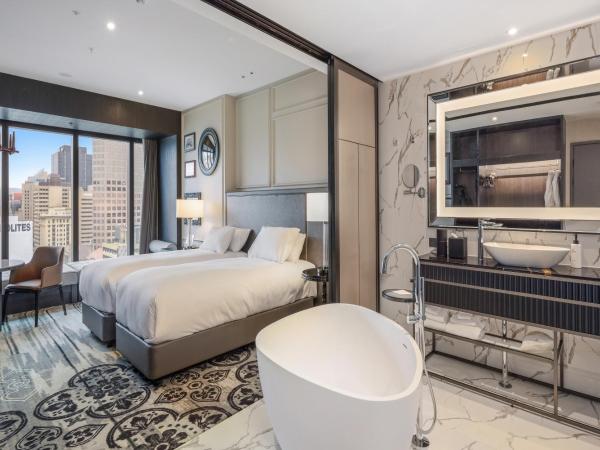 Sofitel Adelaide : photo 1 de la chambre chambre lits jumeaux deluxe - vue sur la ville ou les collines