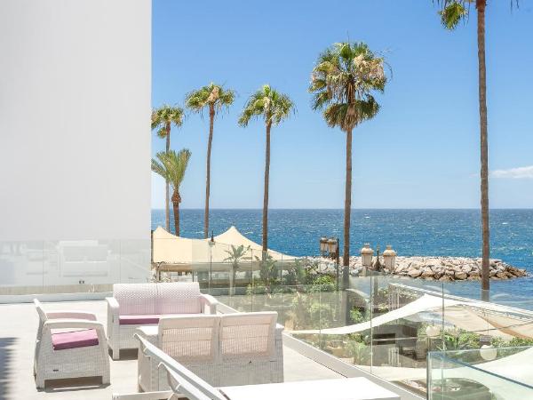 B51 Executive Flats Marbella : photo 7 de la chambre appartement 3 chambres deluxe avec bain à remous - vue sur mer