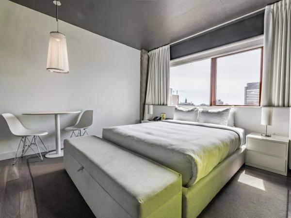 Hotel Zero 1 Montreal : photo 4 de la chambre chambre lit queen-size