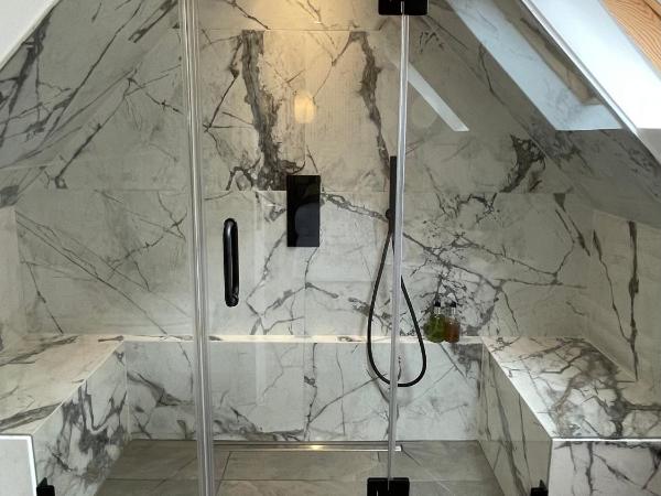 Beach Lodge : photo 4 de la chambre chambre double avec salle de bains privative