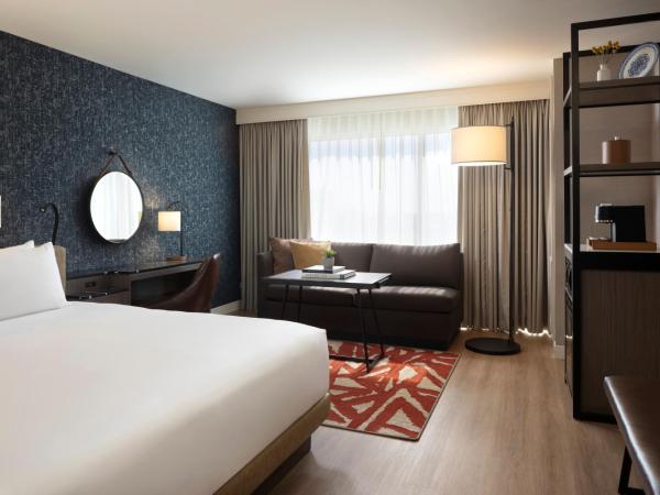 Hyatt Regency San Antonio Riverwalk : photo 1 de la chambre chambre lit king-size pour personnes à mobilité réduite avec douche accessible aux personnes à mobilité réduite