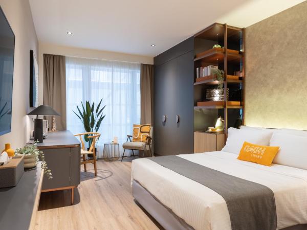 Dash Living on Prat : photo 1 de la chambre chambre lit queen-size deluxe