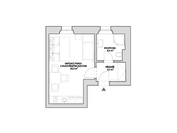 Vila Jáchymov : photo 5 de la chambre appartement