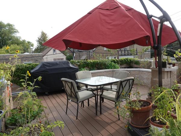 Ray's Bucktown Bed and Breakfast : photo 4 de la chambre chambre quadruple avec terrasse 