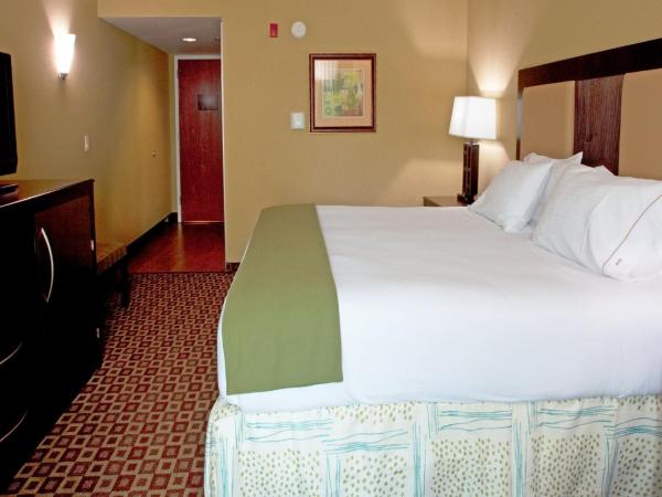 Holiday Inn Express Hotel & Suites Chaffee - Jacksonville West, an IHG Hotel : photo 1 de la chambre chambre lit king-size pour personnes à mobilité réduite – douche accessible en fauteuil roulant - non-fumeurs