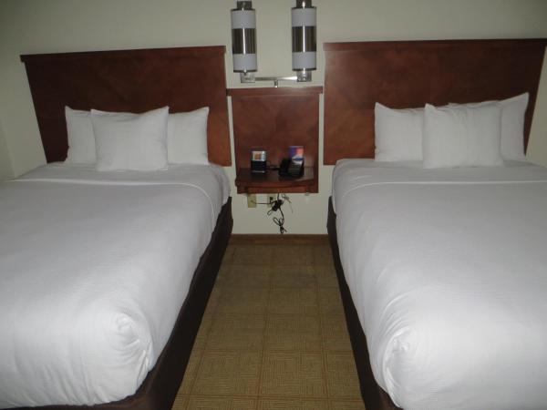 Hyatt Place Indianapolis Airport : photo 2 de la chambre chambre avec 2 lits doubles et canapé-lit