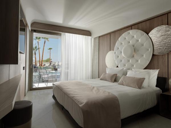 Nautilux Rethymno by Mage Hotels : photo 2 de la chambre chambre supérieure avec petite piscine - vue sur piscine