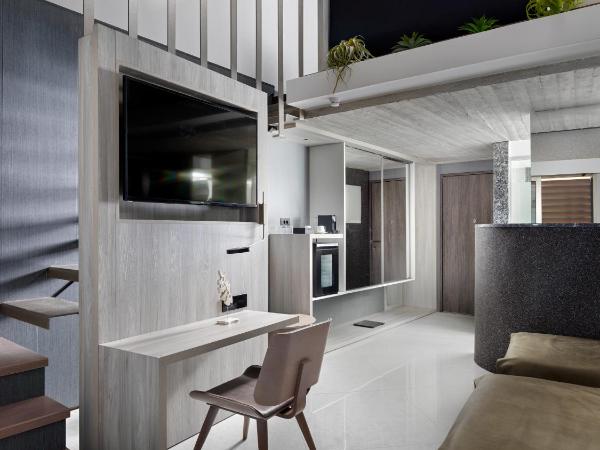 Nautilux Rethymno by Mage Hotels : photo 2 de la chambre maisonnette avec bain à remous - vue sur mer