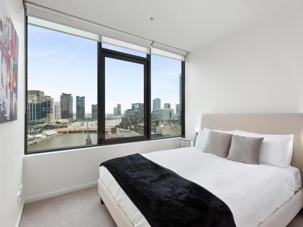 Waterfront Melbourne Apartments : photo 9 de la chambre appartement exécutif 3 chambres - vue sur rivière