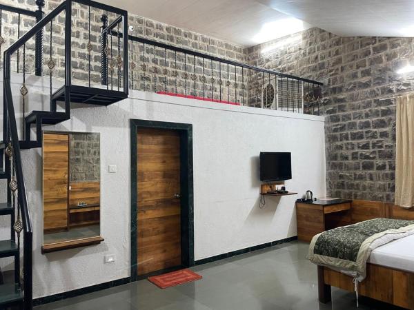 The Green Gate Resort Mulshi : photo 3 de la chambre deluxe 3 - no stags allowed