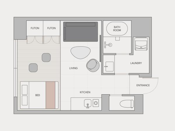 fav HIROSHIMA STADIUM : photo 4 de la chambre chambre quadruple